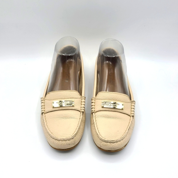Coach Shoes - Coach Fredrica Loafers Flats Size 6.5 Leather Driving Moccasin